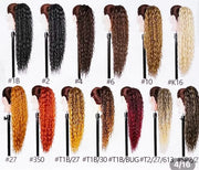 Brizillian Wave Synthetic Draw String  Ponytials